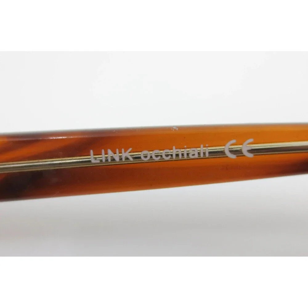 Link Occhiali LINK3197 Brown Tortoise Shell Rectangular Eyeglass Frames